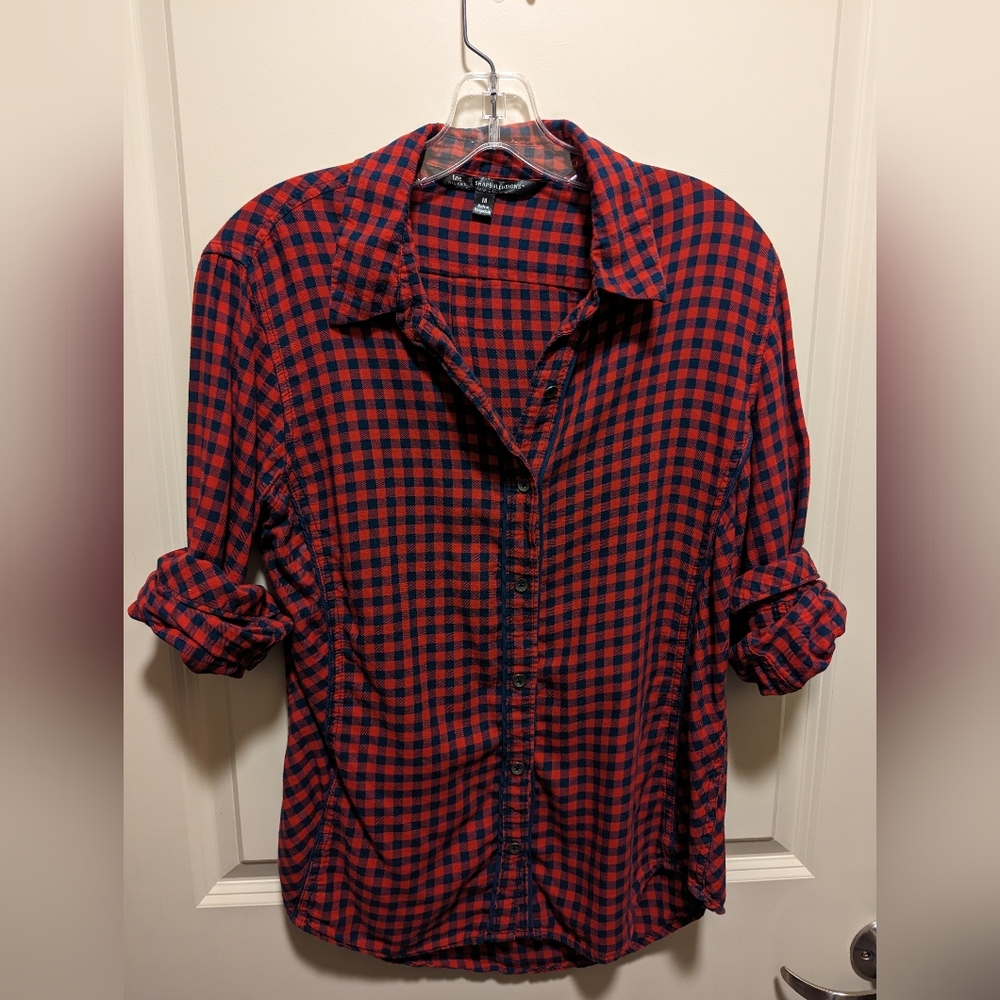 Gingham Button Down